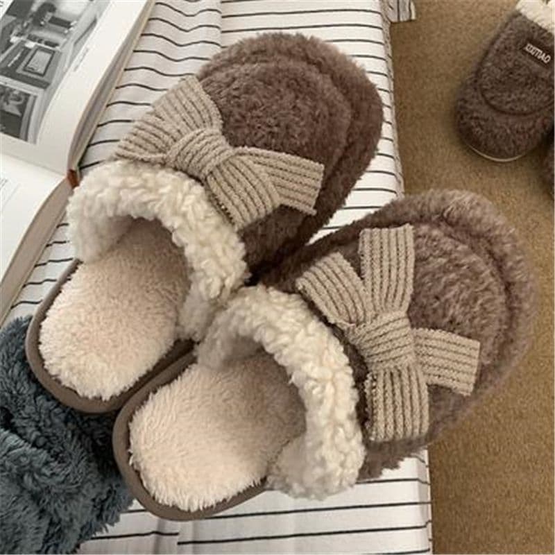 Women's Cotton Slippers – Warm, Non-Slip & Stain-Resistant for Fall & Winter, photo 6