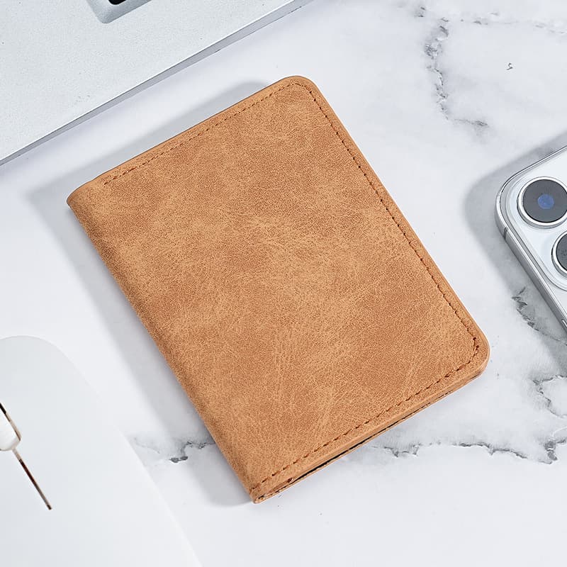 Ultra-Thin Mini Card Holder Wallet for Men & Women – Slim PU Card Case with Multiple Slots, Anti-Demagnetization ID & Ticket Holder, Solid Color, 4 Colors, photo 8