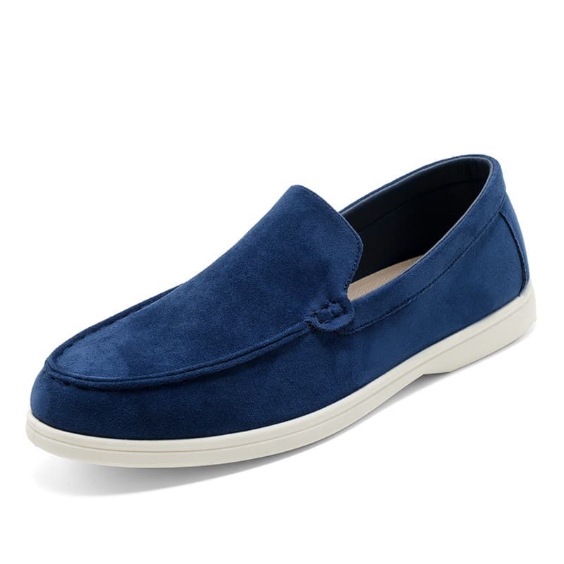 Men's Suede Slip-On Loafers – Breathable Mesh Lined, Lightweight & Versatile Casual Shoes for Summer, photo 5