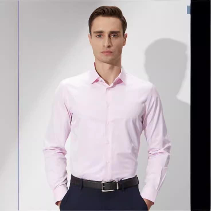 2026 Men's Business 100% Cotton Non-Iron Shirt jfelvls, photo 3