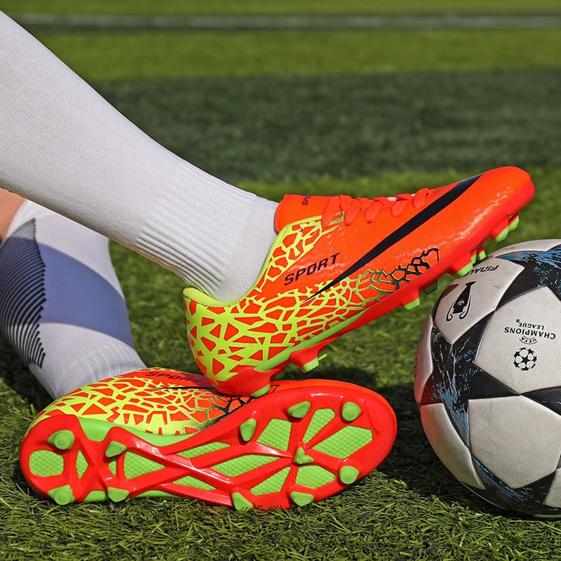 Low-Top AG Soccer Cleats for Men & Kids – Non-Slip Artificial Turf Shoes with Long & Short Studs, Breathable Mesh Upper, photo 4