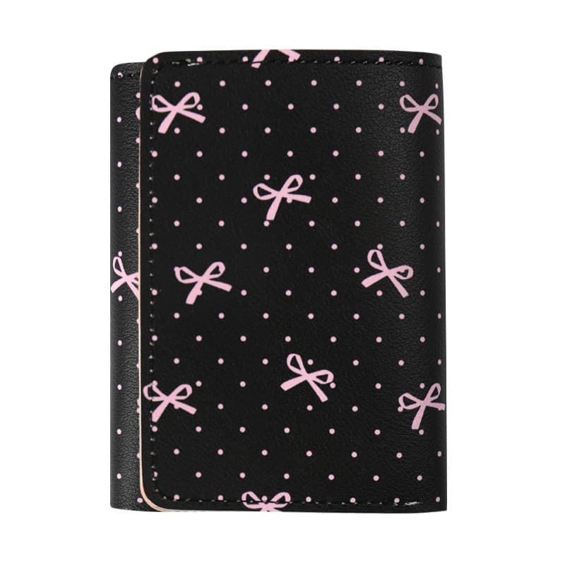 Butterfly-Print Tri-Fold Wallet – Compact PU Purse with Card & Coin Compartments, photo 8