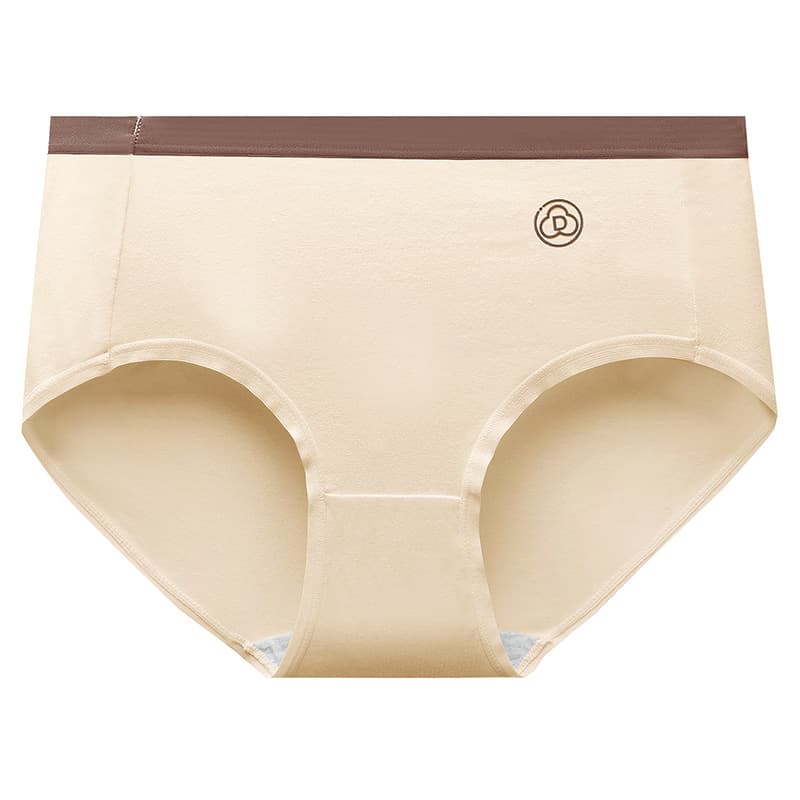 Carefully Selected Mid-Rise 100% Cotton Women's Underwear: Antibacterial, Breathable, Minimalist Women's Briefs and Teen Girls' Underwear Wholesale, photo 5
