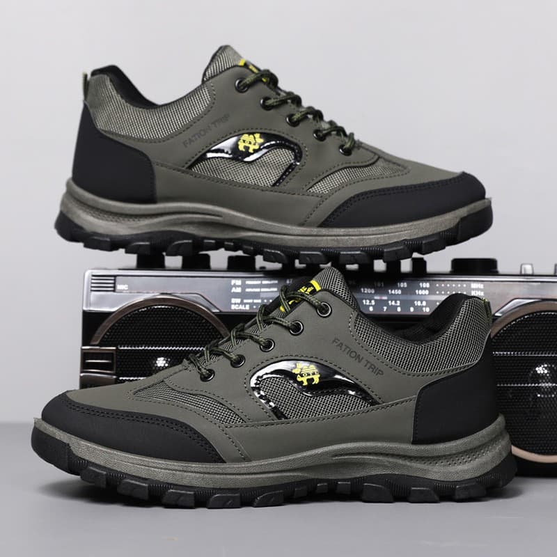 Men's Breathable Oversized Outdoor Hiking Boots – Lightweight Low-Top Walking Shoes for Casual & Trail Wear, photo 10