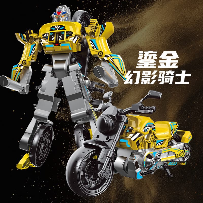 Transformable Inertia Toy Cars – Robot Police Trucks, Military Vehicles & More for Kids, photo 9