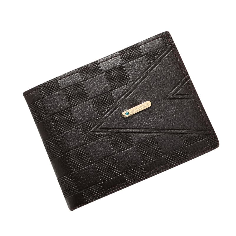 Men's Compact Business Wallet – Geometric Print, Multiple Card Slots, Ultra-Lightweight & Theft-Proof, photo 5