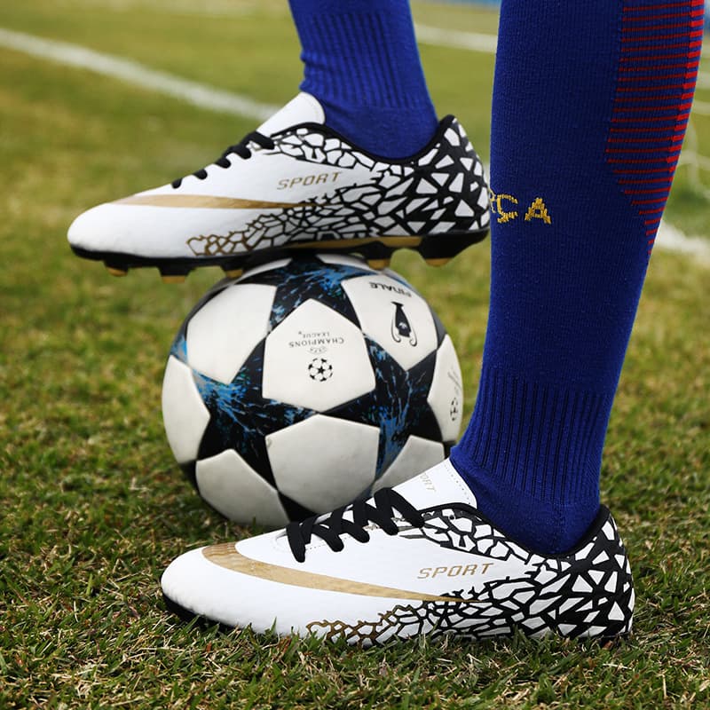 Low-Top AG Soccer Cleats for Men & Kids – Non-Slip Artificial Turf Shoes with Long & Short Studs, Breathable Mesh Upper, photo 3