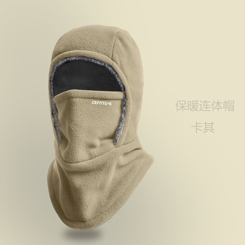 Men's Winter Cycling Hat with Windproof Face Cover & Fleece Lining – Warm Neck & Head Cover, photo 10