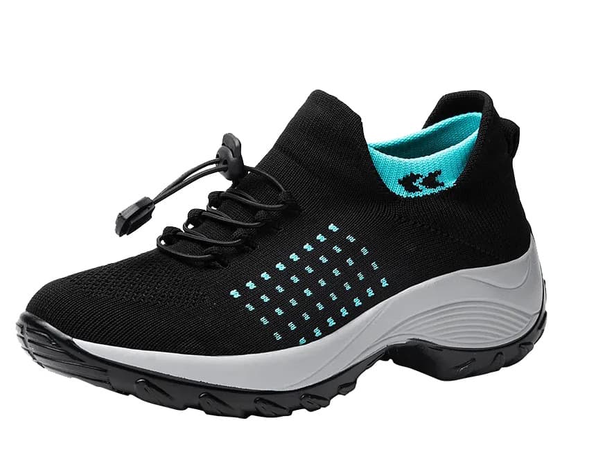 Socks, Cross-Border Shoes & Socks, Rocker Shoes, Athletic Shoes, Fly Athletic Shoes, Best-Selling Knitted 2022 Shoes, Thick-Soled New Spring Women's Shoes, photo 10