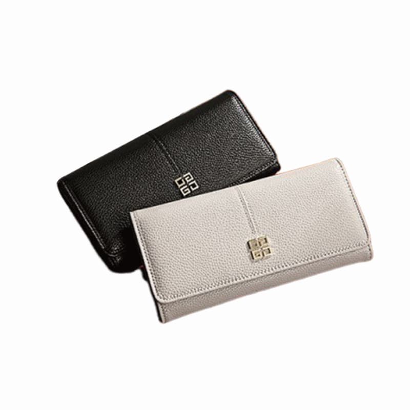 2026 New Long Women's Wallet: European and American-Style Minimalist and Fashionable Clasp Clutch with Large Capacity, photo 5