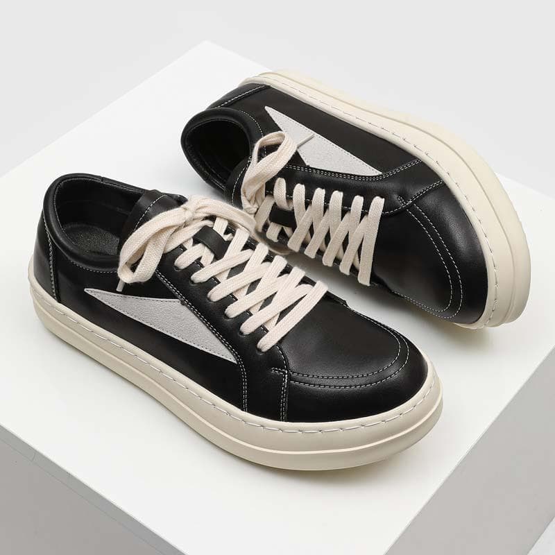 Men's Thick-Sole Height-Boosting Sneakers – Retro RO-Style Low-Top Casual Shoes, All-Season Comfort, photo 4