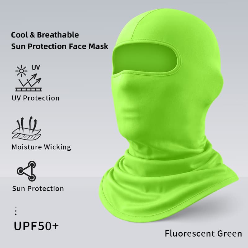 Full-Face Balaclava for Men & Women – UV Protection Breathable Lycra Mask for Cycling & Outdoor Sports, photo 9