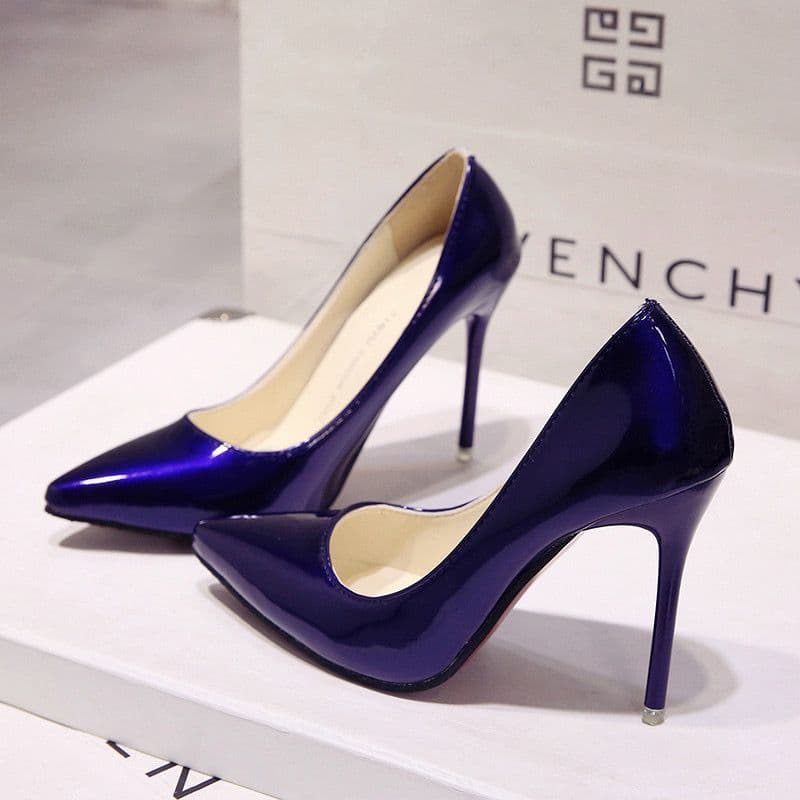 Women's Sexy Open-Toe High Heel Pumps with Red Sole – Pointed Toe, Thin Heel, Comfortable Daily Wear, photo 8