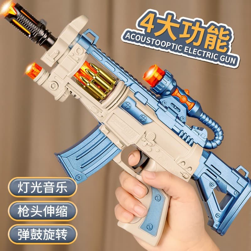 Camouflage Electric Toy Gun with Sound, Light & Spray Action – Fun Pretend Play Rifle for Kids, photo 9