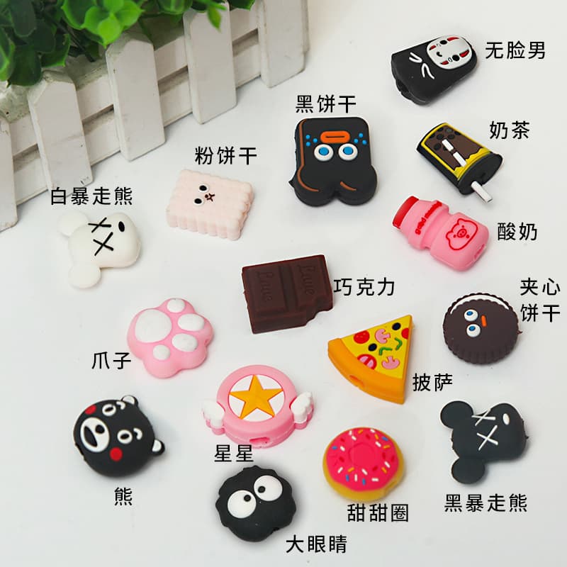 Cute Cartoon Fruit & Unicorn Cable Protector – PVC Cable Bite Guard to Prevent Charging Cable Breakage, photo 2