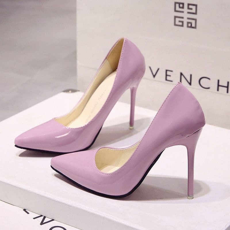 Women's Sexy Open-Toe High Heel Pumps with Red Sole – Pointed Toe, Thin Heel, Comfortable Daily Wear, photo 9