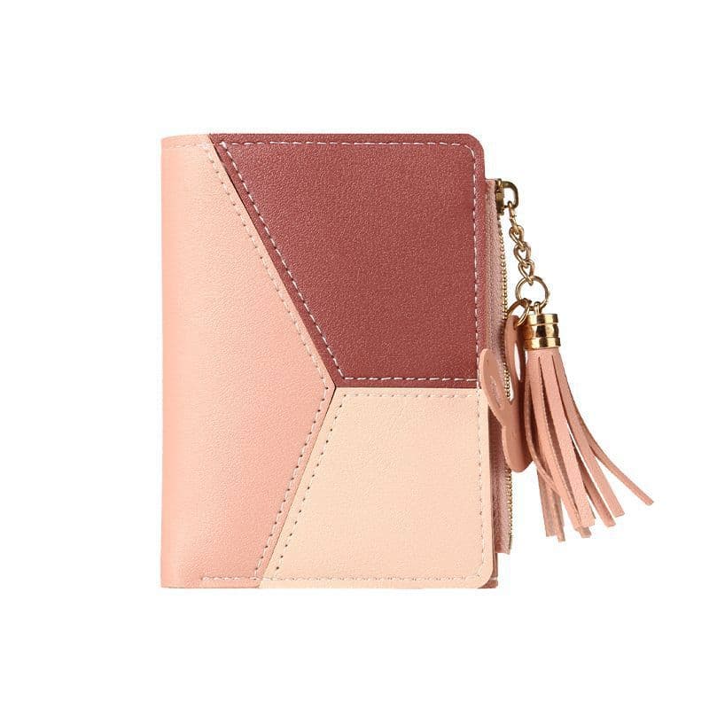 New Slim Wallet for Women: Korean-Style, Portable, Bi-Fold, Short, Zipper Coin Purse with Large Capacity and Multiple Card Slots, photo 5